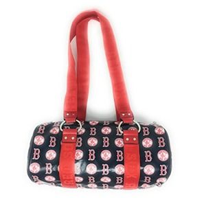 B for Betsy Boston Red Sox Lacquered Canvas bag